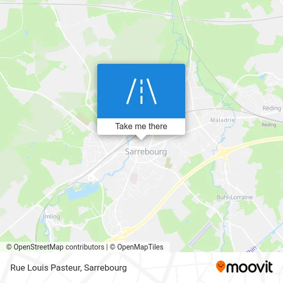 Rue Louis Pasteur map