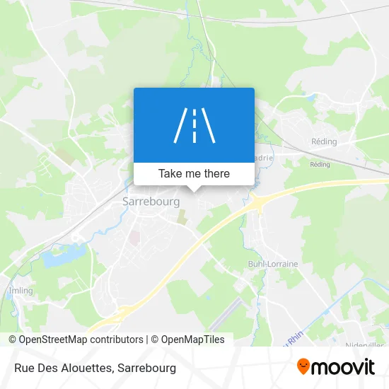 Rue Des Alouettes map