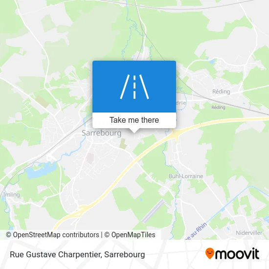 Rue Gustave Charpentier map