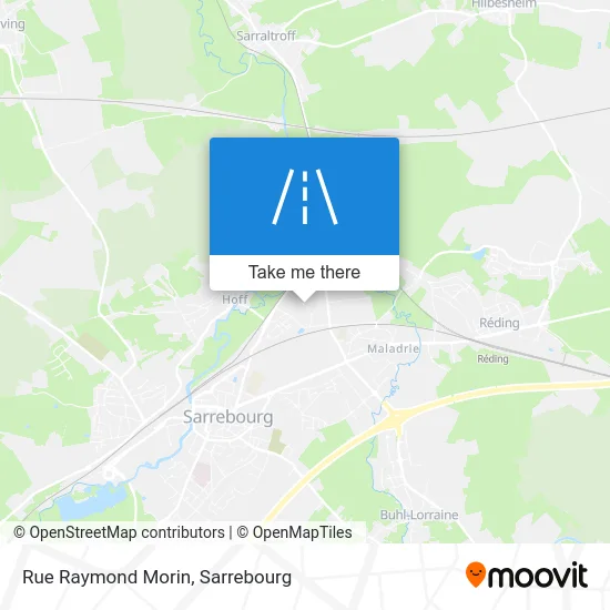 Rue Raymond Morin map