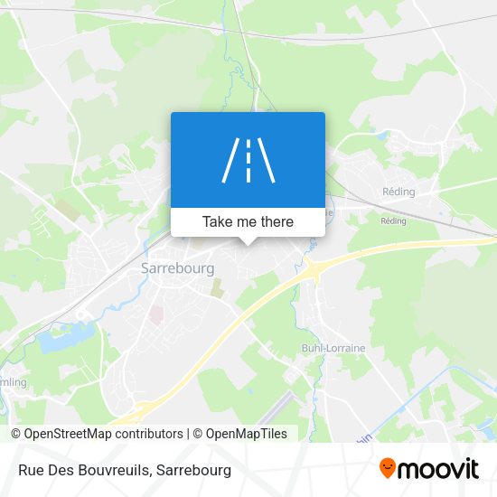 Rue Des Bouvreuils map