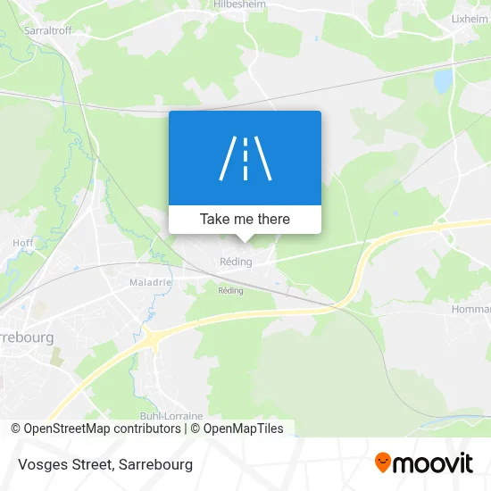 Rue Des Vosges map