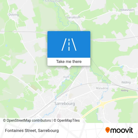 Rue Des Fontaines map