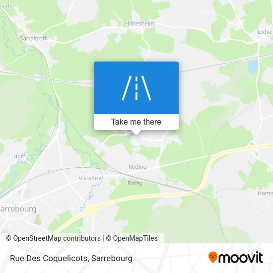 Rue Des Coquelicots map