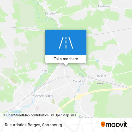 Rue Aristide Berges map