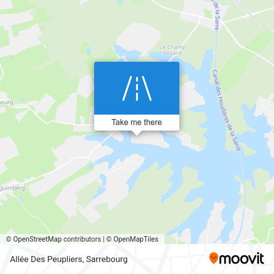 Allée Des Peupliers map
