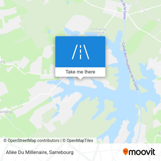 Allée Du Millenaire map