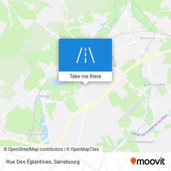 Rue Des Églantines map