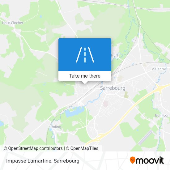 Impasse Lamartine map