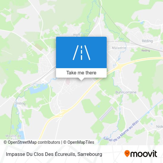 Impasse Du Clos Des Écureuils map
