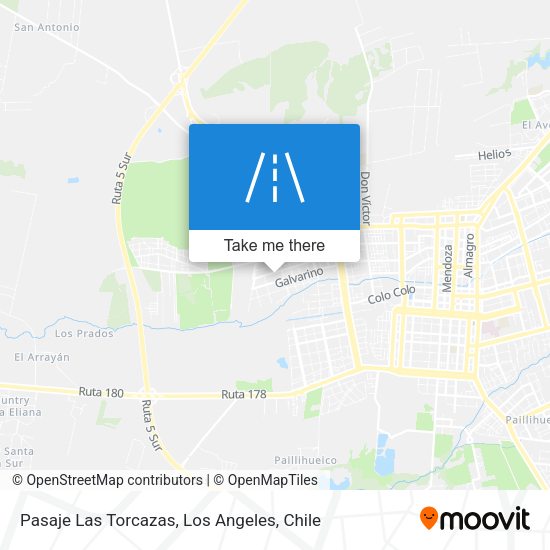 Mapa de Pasaje Las Torcazas