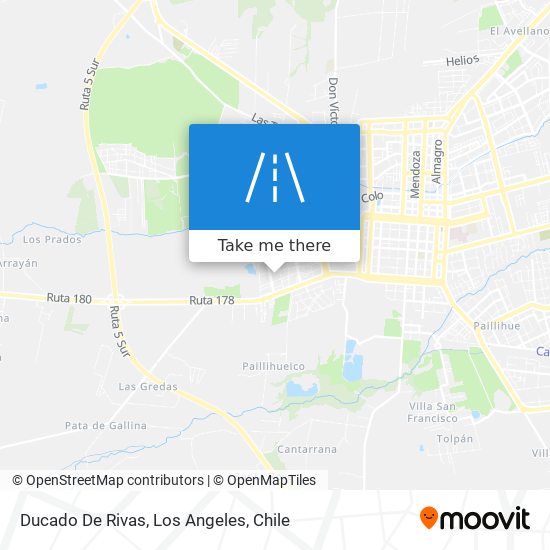 Ducado De Rivas map