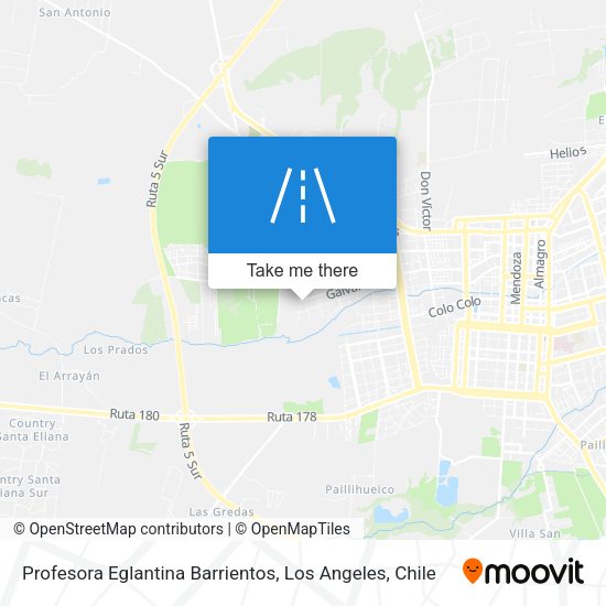 Mapa de Profesora Eglantina Barrientos