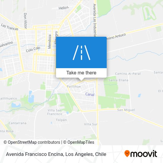 Avenida Francisco Encina map