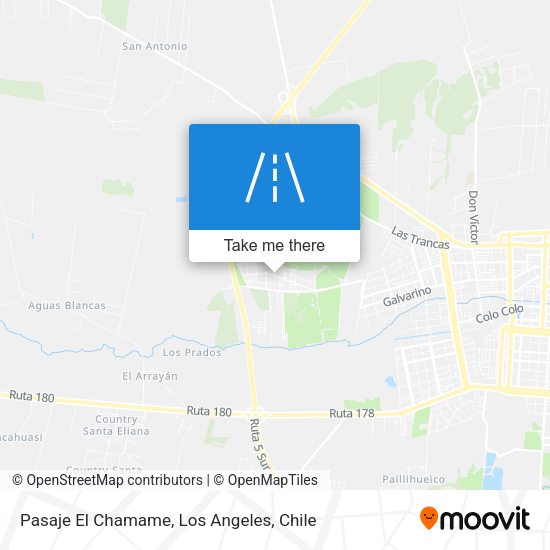 Mapa de Pasaje El Chamame