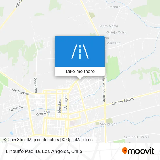 Lindulfo Padilla map