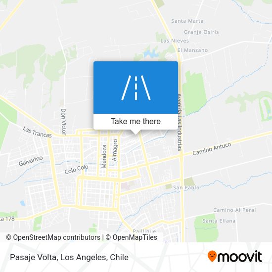 Mapa de Pasaje Volta