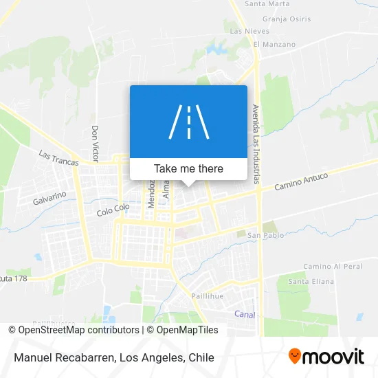 Manuel Recabarren map