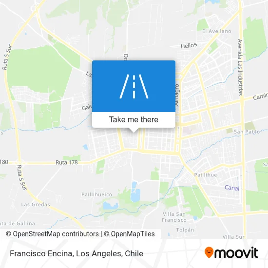 Francisco Encina map