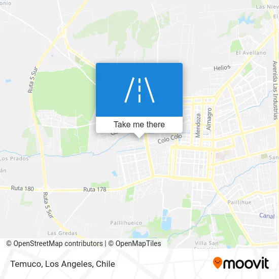 Temuco map