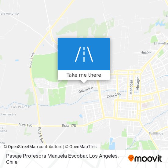 Pasaje Profesora Manuela Escobar map