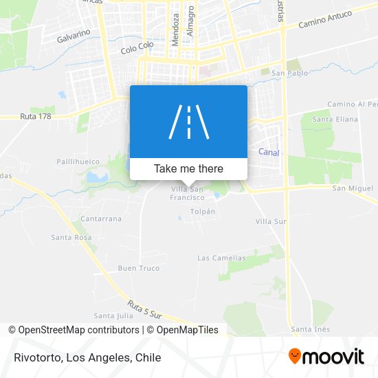 Mapa de Rivotorto