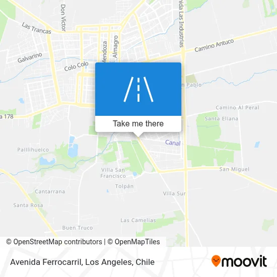 Avenida Ferrocarril map