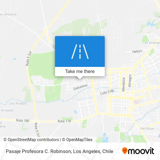 Pasaje Profesora C. Robinson map