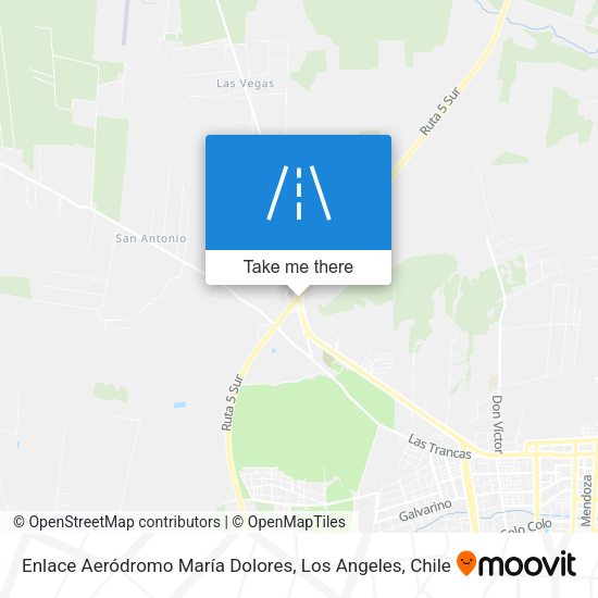 Enlace Aeródromo María Dolores map