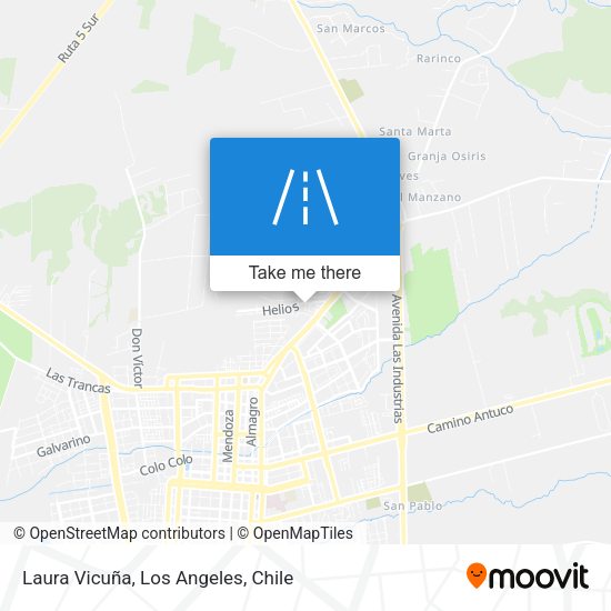 Laura Vicuña map