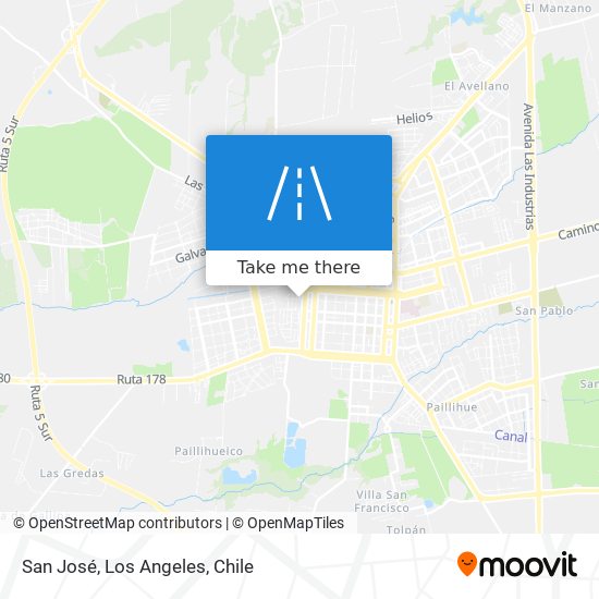 San José map