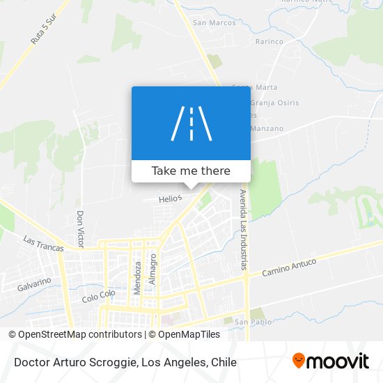 Doctor Arturo Scroggie map