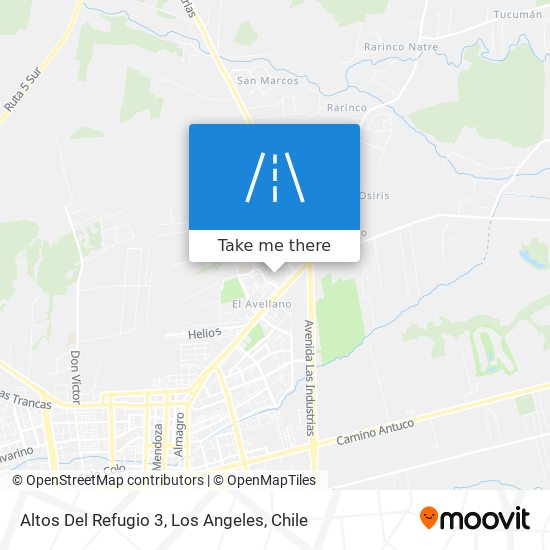 Altos Del Refugio 3 map