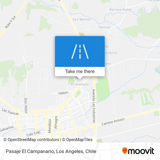 Pasaje El Campanario map