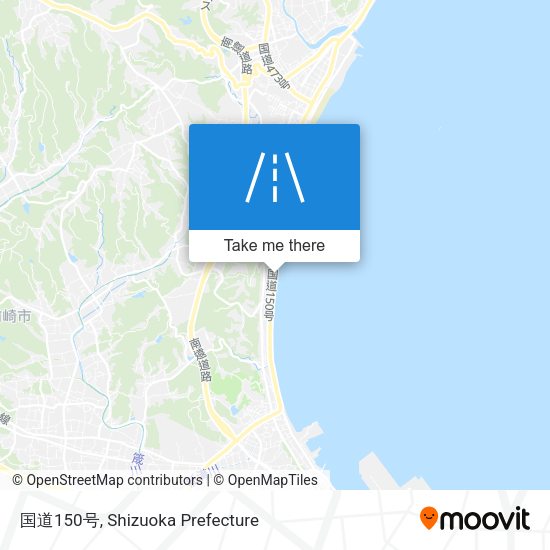 国道150号 map