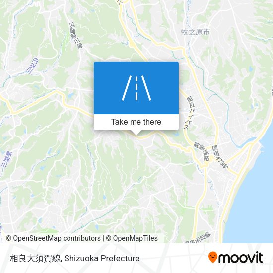 相良大須賀線 map