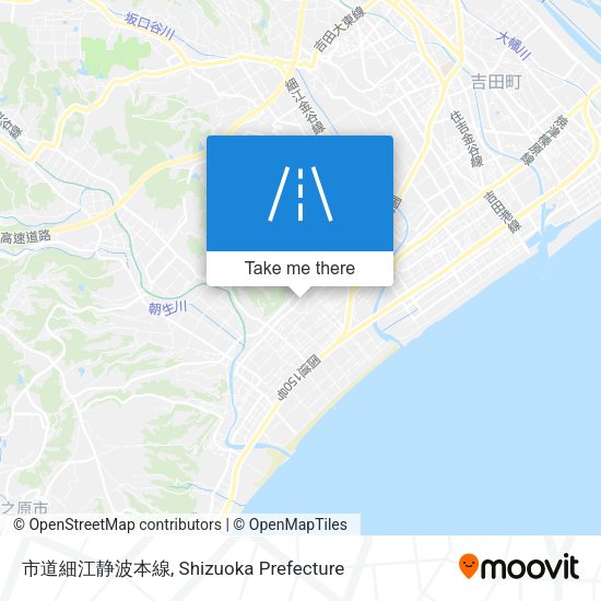 市道細江静波本線 map
