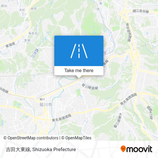 吉田大東線 map