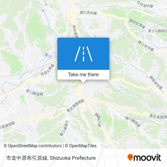 市道中原布引原線 map