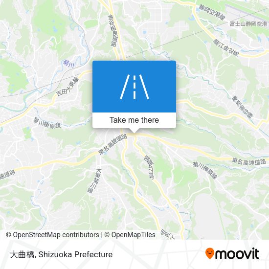 大曲橋 map