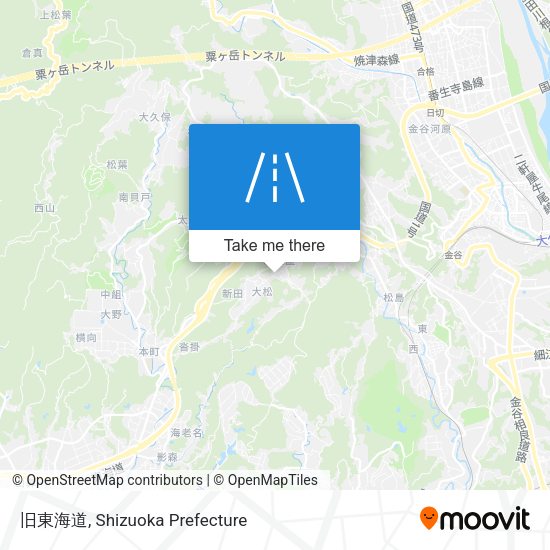 旧東海道 map