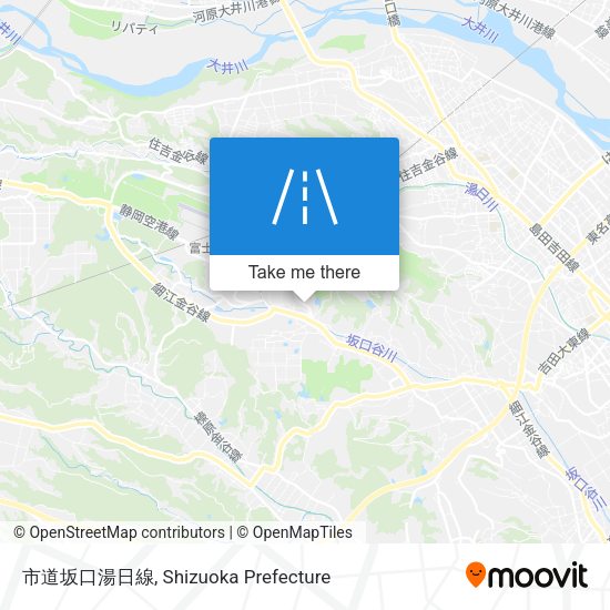 市道坂口湯日線 map