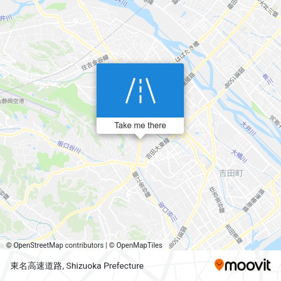 東名高速道路 map