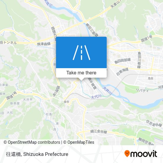 往還橋 map
