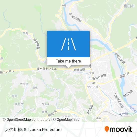 大代川橋 map