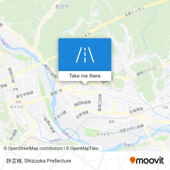 静霊橋 map