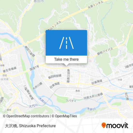 大沢橋 map