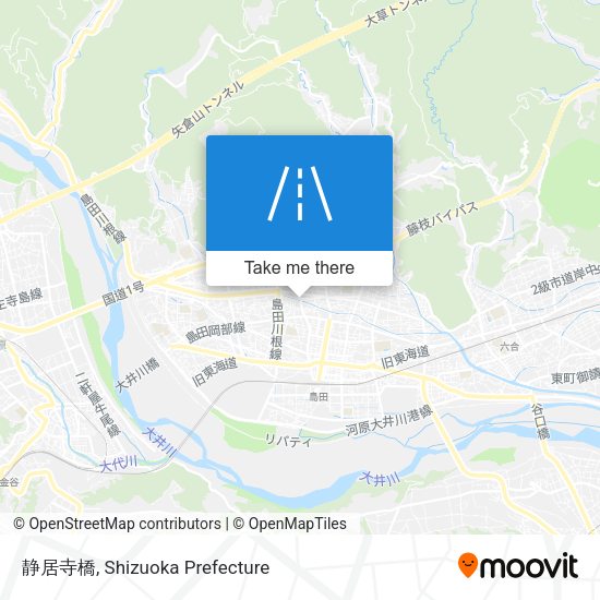 静居寺橋 map