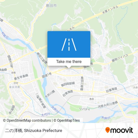 二の澤橋 map