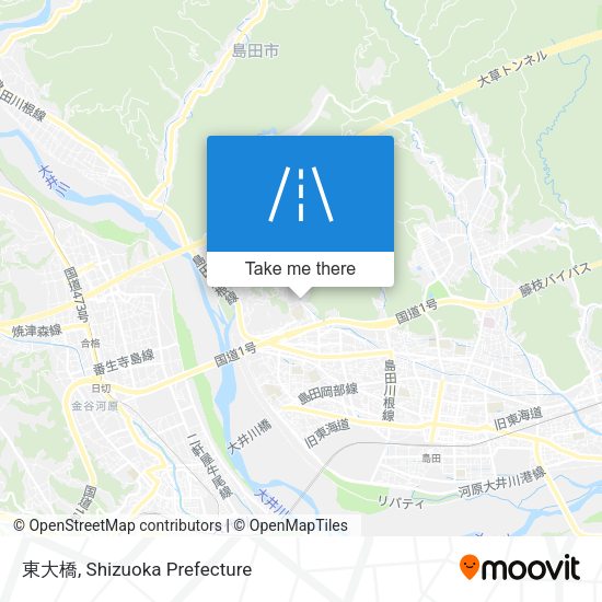 東大橋 map